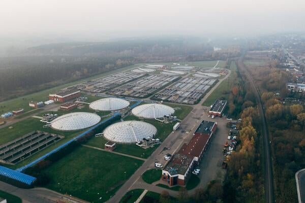 Wastewater plant